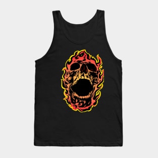 Flame on Tank Top